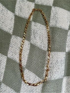 Monet Gold-Tone Chain Necklace